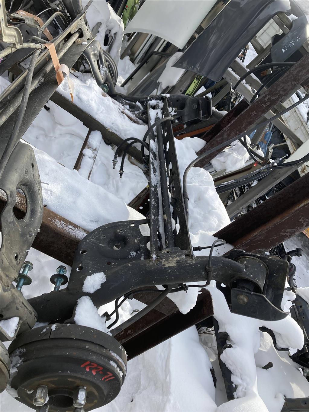 NISSAN TIIDA C11/SC11 для Балка задняя в сборе