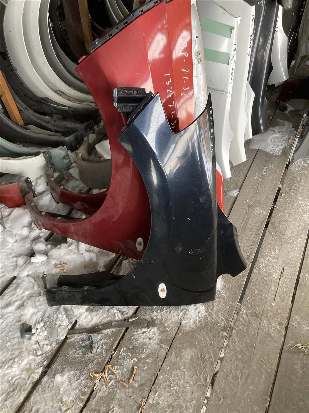 NISSAN TIIDA C11/SC11 для Крыло переднее левое