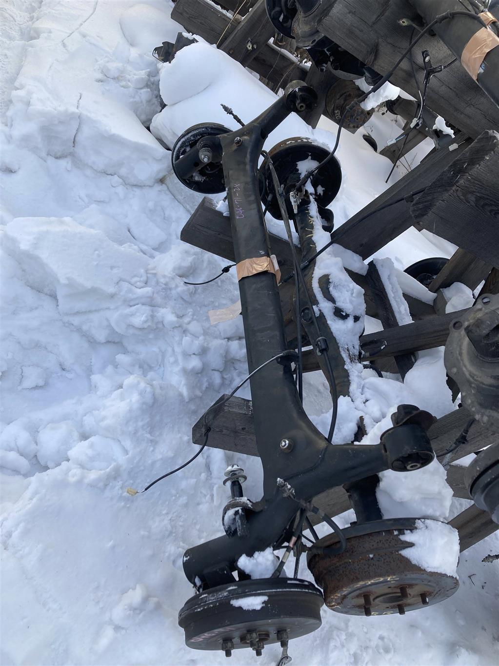 TOYOTA SIENTA NCP81G/NCP85G  для Балка задняя в сборе