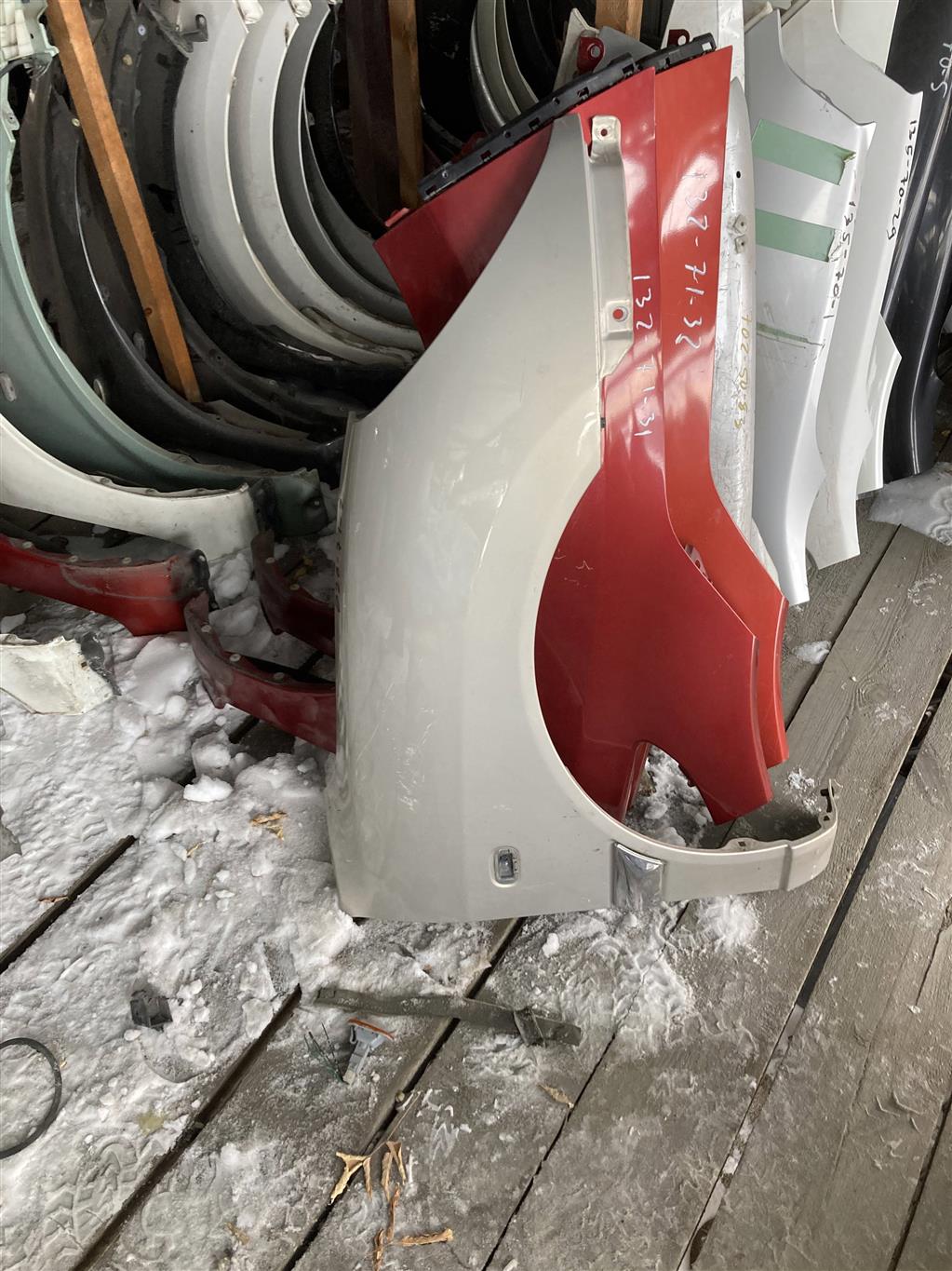 TOYOTA DUET M100A/M101A/M110A/M111A для Крыло переднее правое