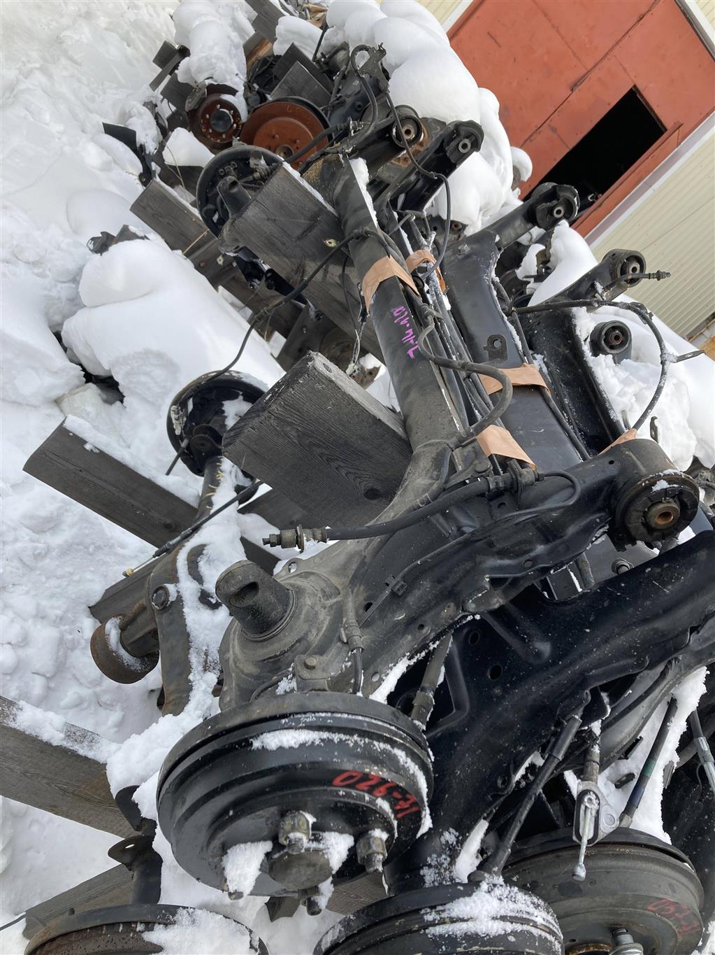 TOYOTA DUET M100A/M101A/M110A/M111A для Балка задняя в сборе