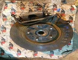 Ступица передняя левая для NISSAN MURANO PNZ50  запчасти бу