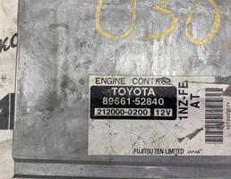 блок управления двс для TOYOTA IST NCP60/NCP61/NCP65  запчасти бу