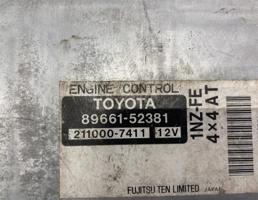 блок управления двс для TOYOTA FUNCARGO NCP20/NCP21/NCP25  запчасти бу