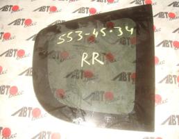 Стекло боковое заднее правое для HONDA FIT GD1/GD2/GD3/GD4  запчасти бу