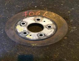 Диск тормозной  для DAIHATSU TERIOS J1OOG/J102G/J122G  запчасти бу