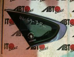 Стекло боковое заднее левое для NISSAN BLUEBIRD SYLPHY/ALMERA KG11  запчасти бу