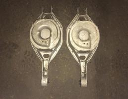 Рычаг задний нижний левый для NISSAN TEANA J32  запчасти бу