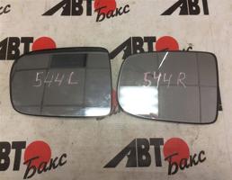 Зеркало-полотно правое для HONDA ODYSSEY RA6/RA7/RA8/RA9  запчасти бу