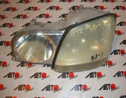 Фара передняя левая для TOYOTA PROGRES JCG10/JCG11/JCG15  запчасти бу
