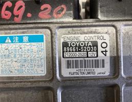 блок управления двс для TOYOTA RACTIS NCP105/NCP100/SCP100  запчасти бу