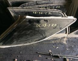 Стекло боковое заднее правое для TOYOTA VISTA SV50/SV55/AZV50/AZV55/ZZV50  запчасти бу