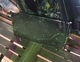 Радиатор кондиционера для NISSAN TERRANO LR50/PR50/RR50/LVR50/TR50  запчасти бу