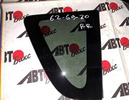 Стекло боковое заднее правое для TOYOTA RACTIS NCP105/NCP100/SCP100  запчасти бу